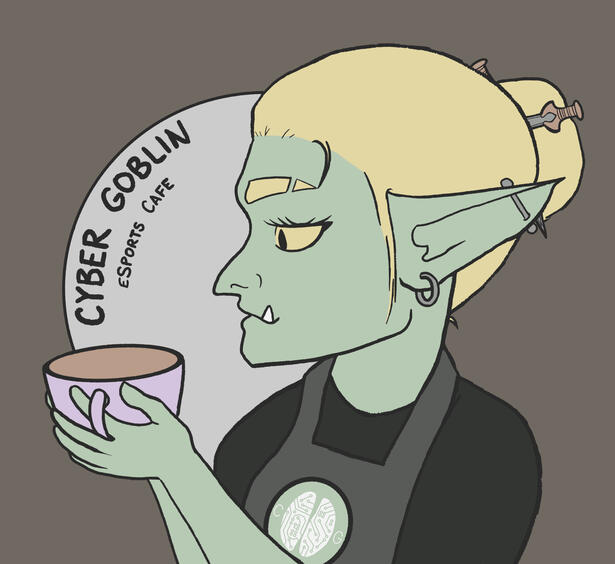 Cyber Goblin eSports Cafe logo